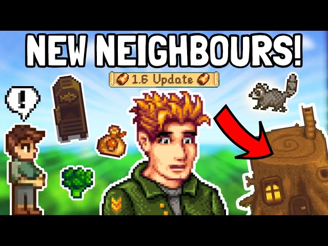 The New Quest Line Which Brings New Neighbours to Stardew Valley 1.6!