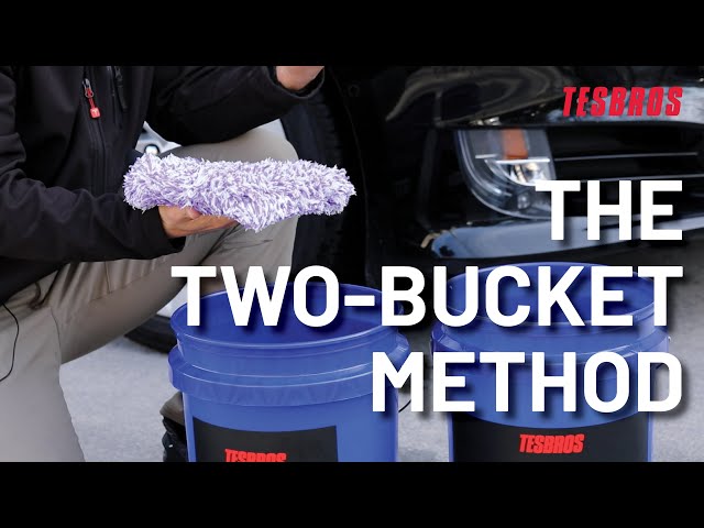 How To Wash Your Tesla Using The Two-Bucket Method - TESBROS