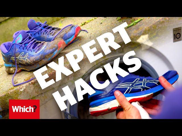 Can you clean trainers in a washing machine without ruining them?