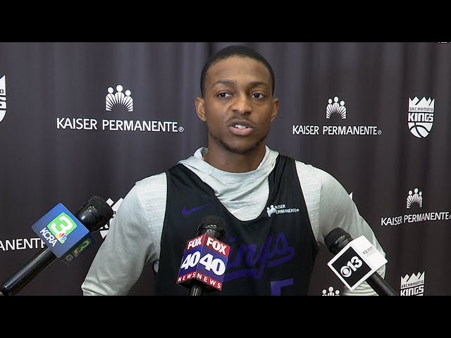 De'Aaron Fox on Kings treating remaining games as playoff games, previews matchup with Grizzlies