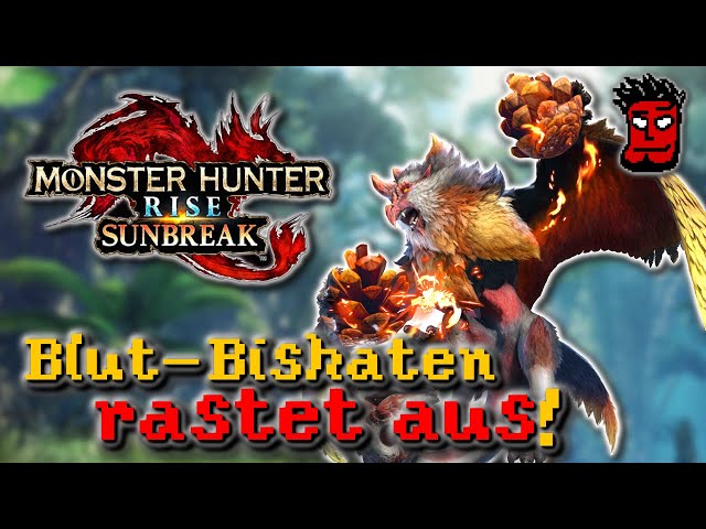 Blut-Bishaten rastet aus! | Monster Hunter Rise Sunbreak Insektenglefe Gameplay [Deutsch]