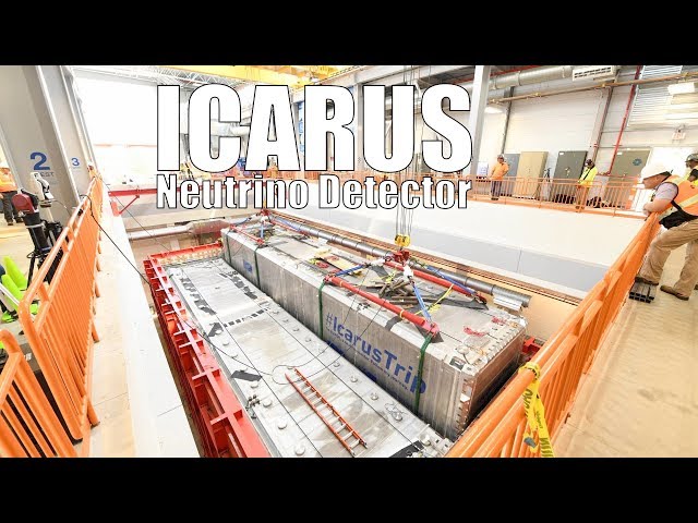 ICARUS Neutrino Detector Installation at Fermilab