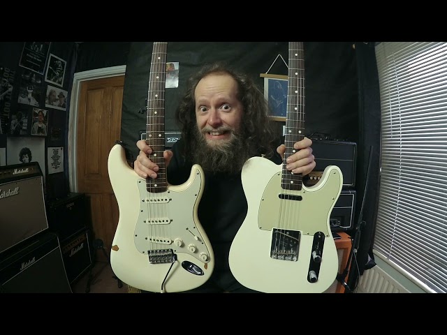 Meet Mr White's Telecaster Brother & A Very Happy Dave :)
