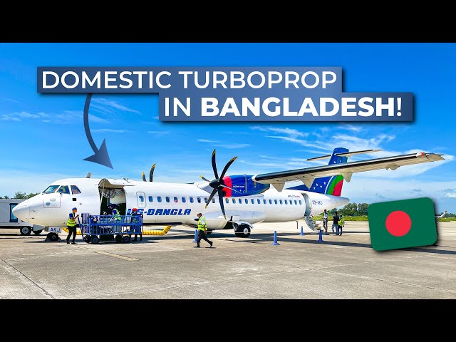 TRIPREPORT | US-Bangla Airlines (ECONOMY) | Dhaka - Cox's Bazar | ATR 72-600