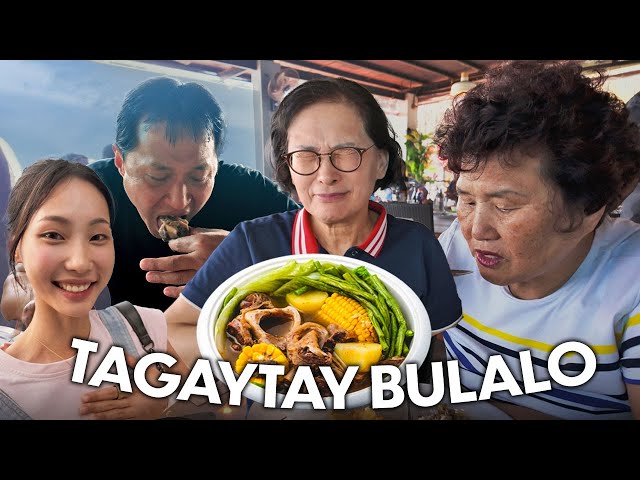 Korean Family’s Spontaneous Trip to Tagaytay! 🌋