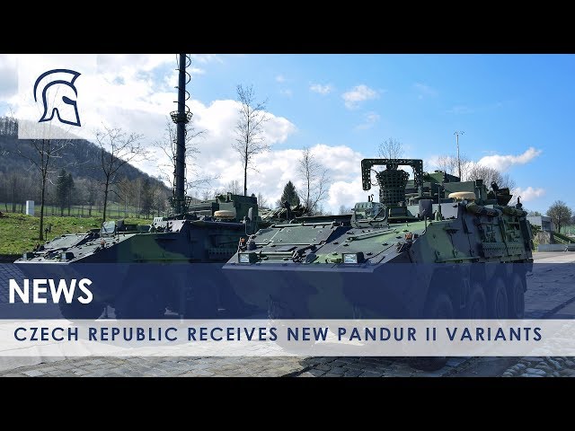 Czech Republic receives new Pandur II variants