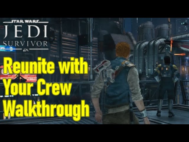 Star Wars Jedi Survivor reunite with your crew at the yacht guide walkthrough