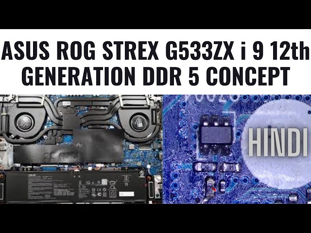 ASUS ROG STREX G533ZX i 9 12th GENERATION DDR 5 REPAIRING EXPERIENCE | Hin | Online Chiplevel Course