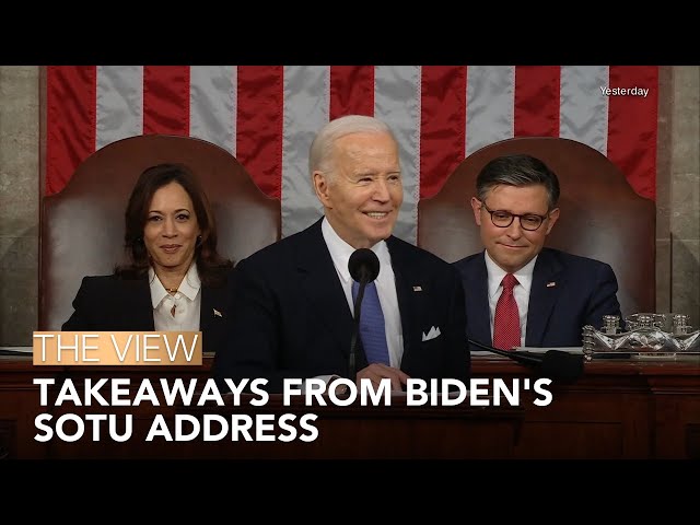 Takeaways From Biden's SOTU Address | The View