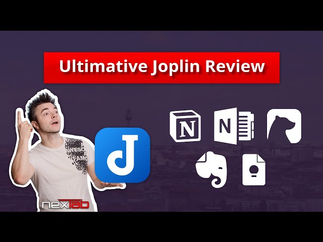 Joplin - besser als Evernote, Notion und OneNote - die kostenlose Open Source Notizen App im Test!