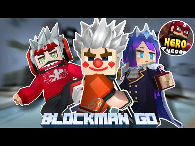Playing with 2 Pro Clan members in Hero tycoon | Blockman Go