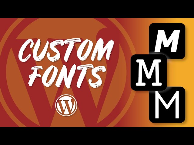 Add Custom Fonts to WordPress | Google Fonts for Block Themes