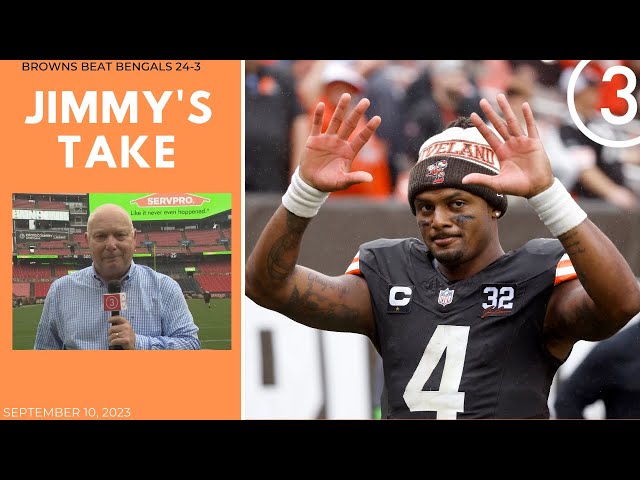 Jimmy's Take | Voice of the Browns Jim Donovan recaps the season opening victory