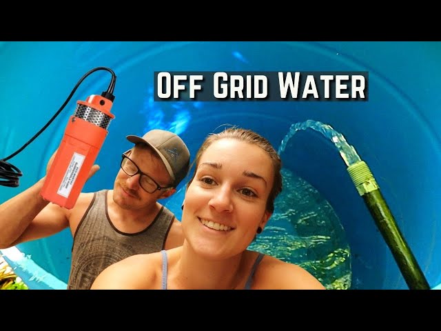 Off Grid Water Solution - Pumping Water Uphill With The Power of the Sun!