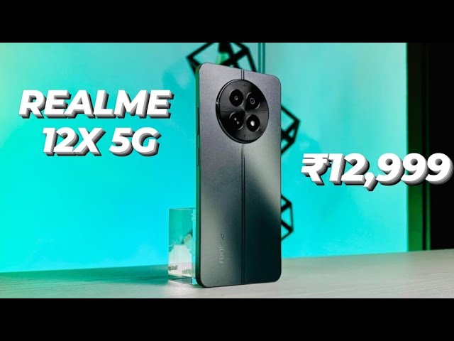 Realme 12X 5G India Launch | Realme 12X 5G Series Price in India & Specs | Realme 12X 5G 🔥 #phone
