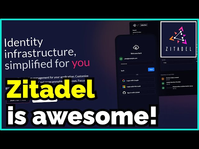 Zitadel, Single Sign On, and OAuth. It's Impressive!