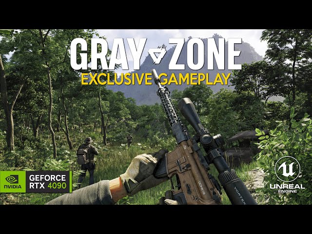 GRAY ZONE WARFARE First Beta Gameplay | Most REALISTIC TACTICAL FPS in Unreal Engine 5.3 coming 2024