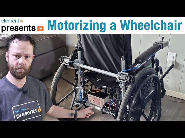 DIY Electronic Controlled Motorized Wheelchair