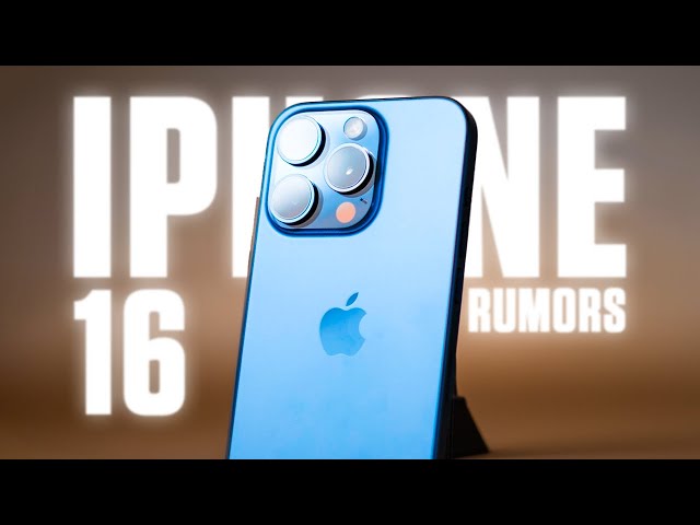 iPhone 16 Rumors: What to Expect from Apple's Next Flagship!