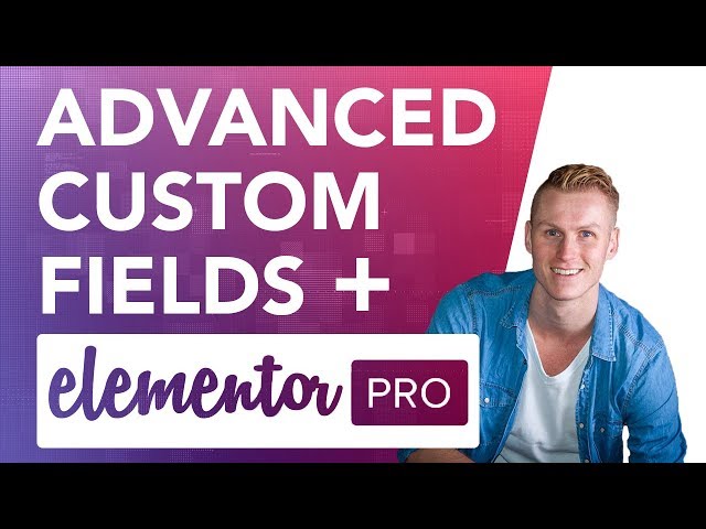 Advanced Custom Fields & Elementor Pro