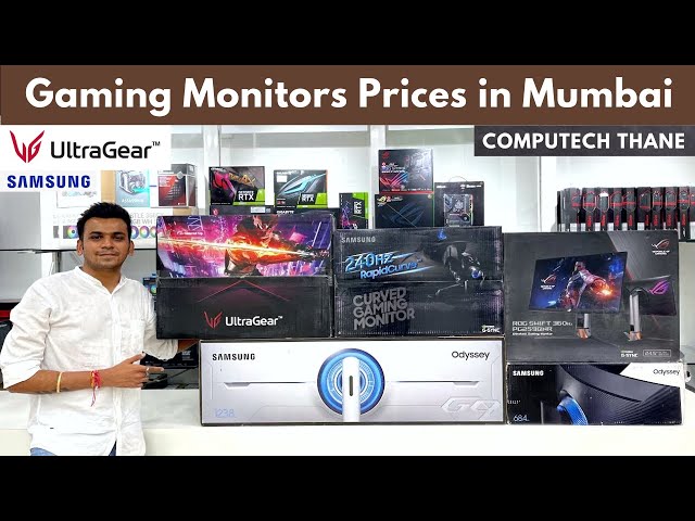 Gaming Monitors Prices in Mumbai | Part 2 | Computech Thane 🔥
