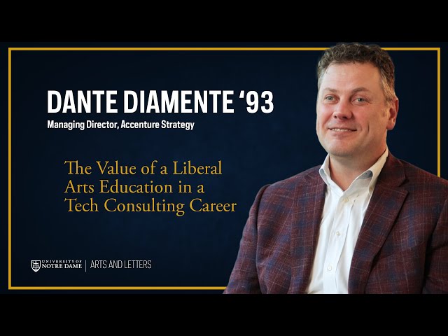 Dante Diamente '93 on the Value of a Liberal Arts Education in a Tech Consulting Career