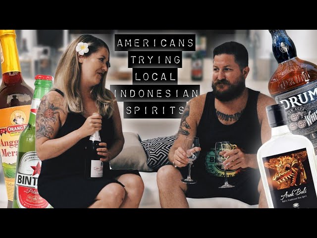 AMERICANS Trying Local INDONESIAN Spirits!