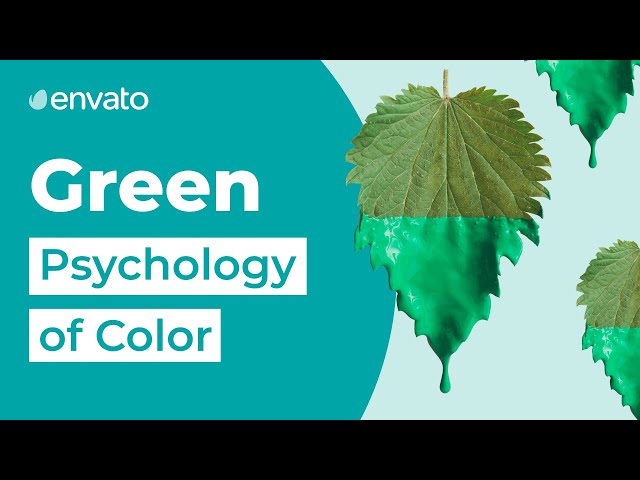 Green is linked to growth & prosperity #envatoelements Color Psychology