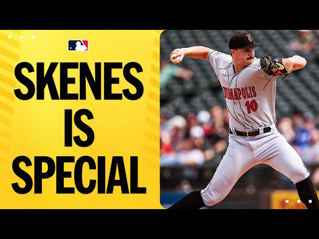 MLB #3 prospect Paul Skenes is DOMINATING at Triple-A!