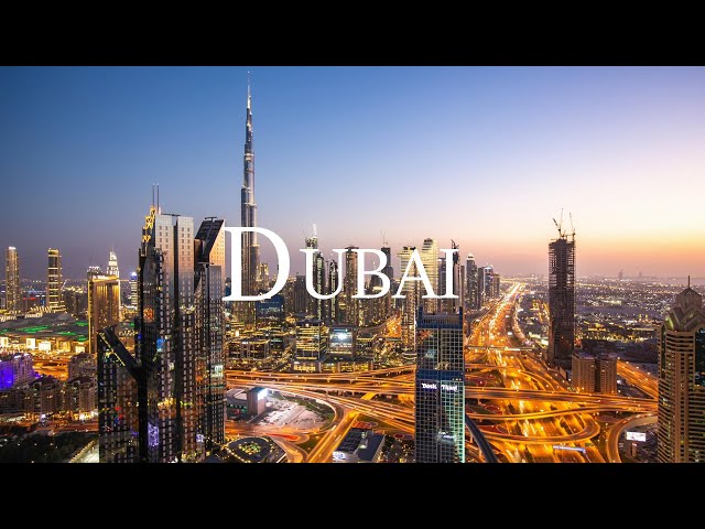 Dubai 4K - World's Tallest Building | Relaxing Music