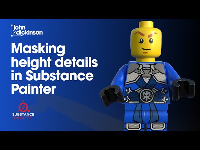 Masking Height Details in Substance Painter