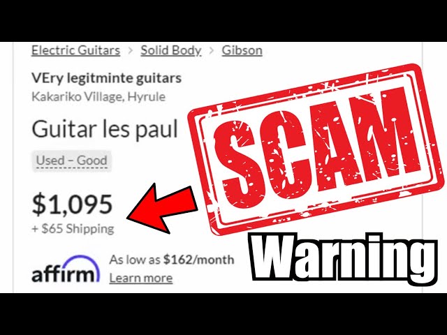 This Scammer "Scammed" Himself | Fake Listings on Reverb Warning