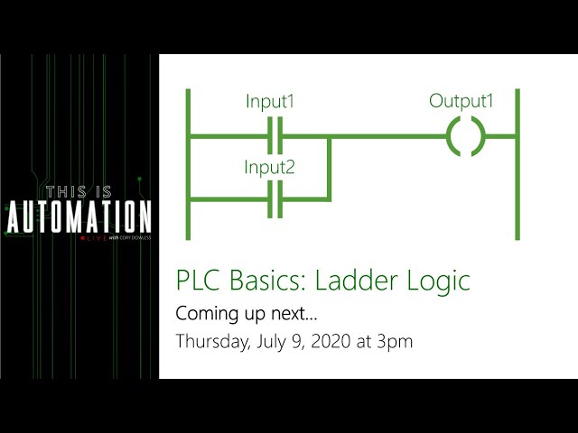 PLC Basics: Ladder Logic