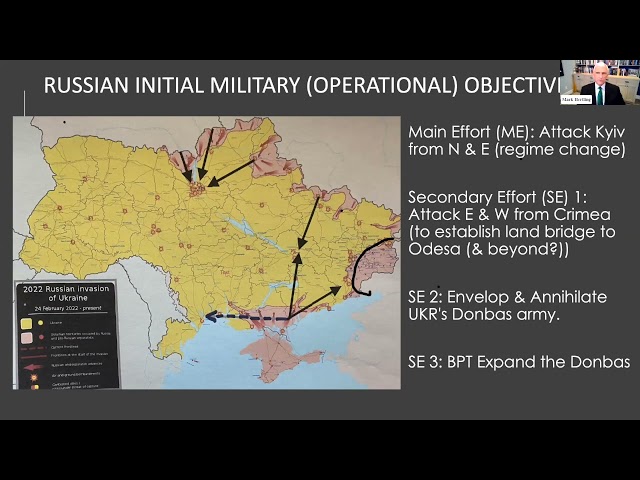 Panel 1 – Military Situation and Prospects