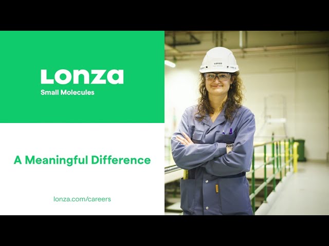 Your Career within Lonza's Small Molecules Division
