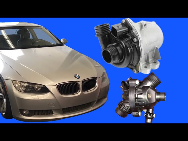 How To Replace The Electric Water Pump And Thermostat On A 2006-2013 BMW 335i
