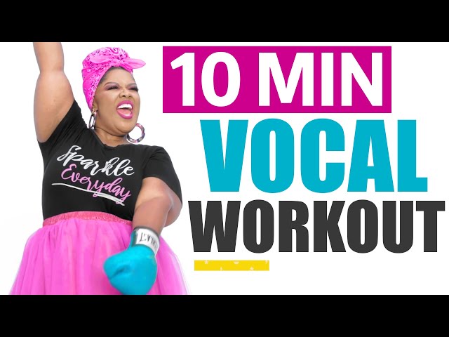 10 Minute Daily VOCAL WORKOUT! Vocal Exercise (subtitles)
