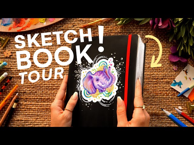 SKETCHBOOK TOUR! (Drawing Edition) 100+ Pages