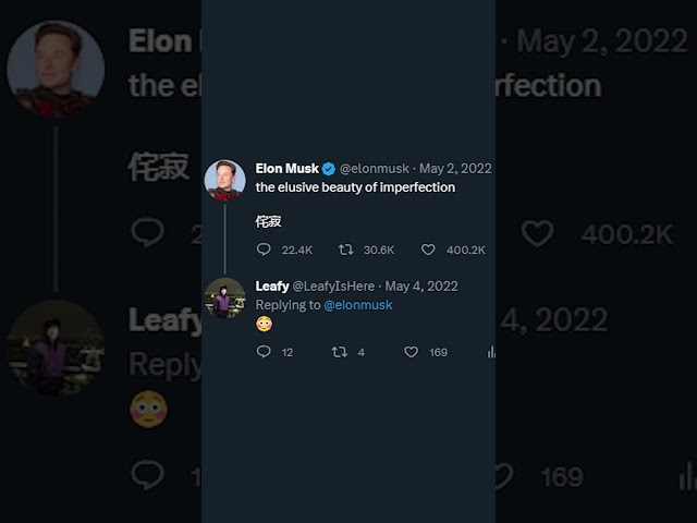 Leafy RETURNS to Twitter after being unbanned by Elon Musk