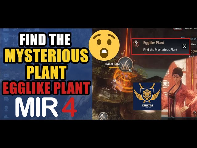 Find the Mysterious Plant "Egglike Plant" Guide | MIR4 Request Walkthrough #MIR4 Taoist Class