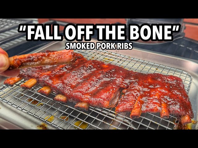 "Fall Off The Bone" Tender Smoked Pork Ribs