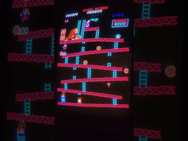 Donkey Kong Level 1