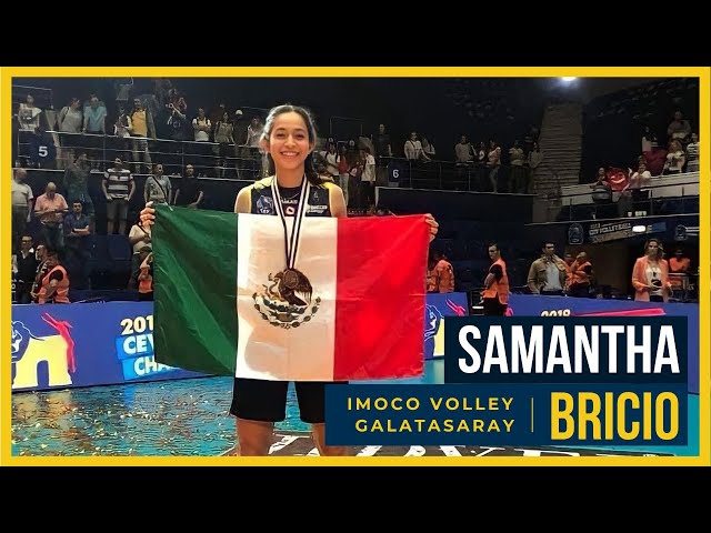 #tb Samantha Bricio: Bronze Medal | Imoco Volley 3:0 Galatasaray | CEV Champions League 2018