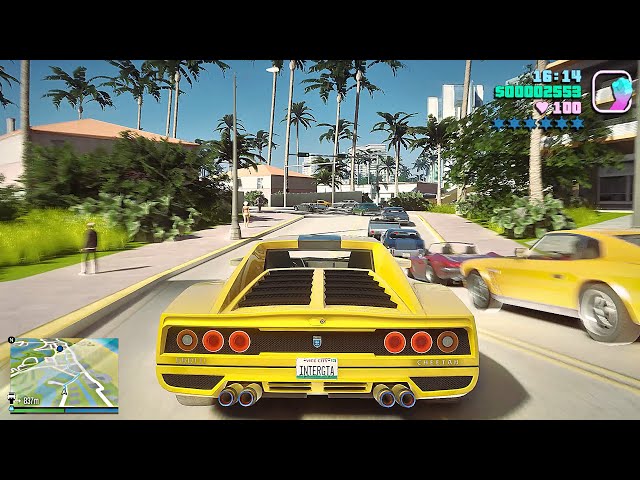 GTA Vice City: Remastered 2023 - Mission Walkthrough ► GTA 6: Vice City 2 Concept [GTA 5 PC Mod]