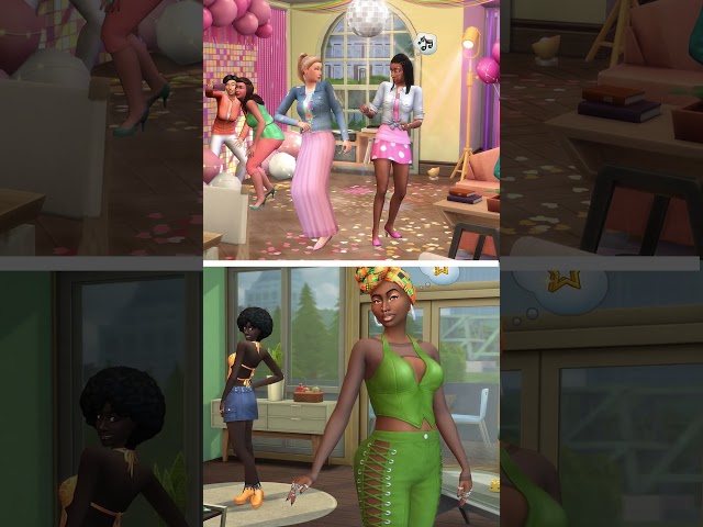 Neue Party- und Mode-Sets für Sims 4 ANGEKÜNDIGT! | #shorts