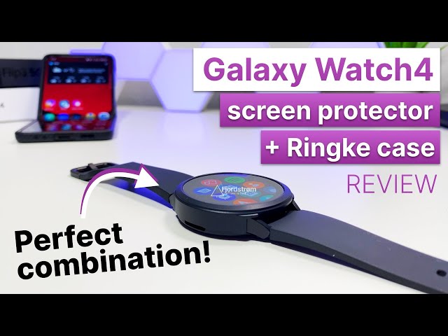 REVIEW: Ringke case & screen protector for Galaxy Watch4 — A perfect combo!