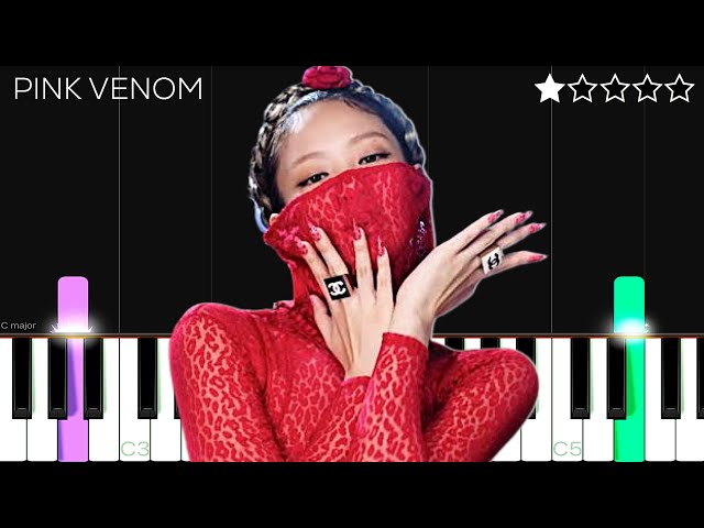 BLACKPINK - ‘Pink Venom’ | EASY Piano Tutorial