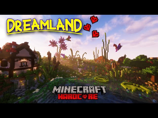 Nether Portal Upgrades!! Adventures in Dreamland! Ep. 6 Hardcore Minecraft