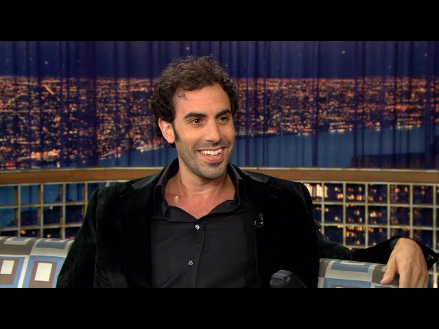 Sacha Baron Cohen on the Dangers of Playing Ali G and Brüno | Late Night with Conan O’Brien