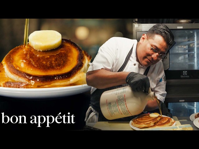 A Day Making the Most Popular Pancakes in NYC | On The Line | Bon Appétit